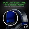 Razer Kraken Gaming Headset: Lightweight Aluminum Frame - Retractable Noise Isolating Microphone - for PC, PS4, PS5, Switch, Xbox One, Xbox Series X & S, Mobile - 3.5 mm Headphone Jack - Black/Blue