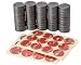 Tuff Magnets, Super Strength Grade 8, comes with 24 3M Adhesive Dots Set, Fridge, Craft, Hobby, School, Heavy Duty. Round Disc, 3/4 inch, 50 pieces/box