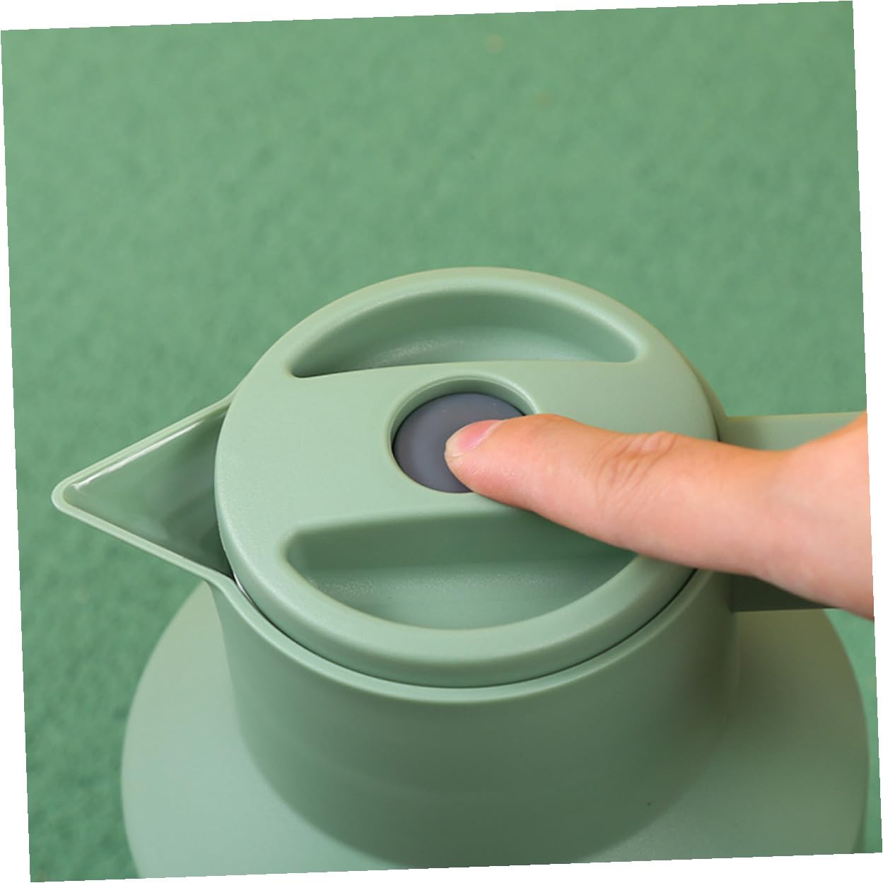 Botella Térmica Multiusos con Aislamiento Hermético Diseño Ergonómico con Mango de Madera para Agua Caliente el Hogar Portátil Dispensador Fácil de Usar