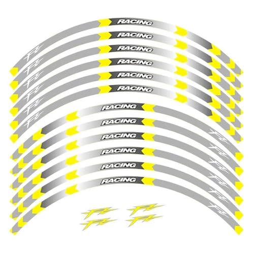 Autocollants jante de qualité supérieure pour Yamaha FZ-10 FZS1000 bandes de roues moto
