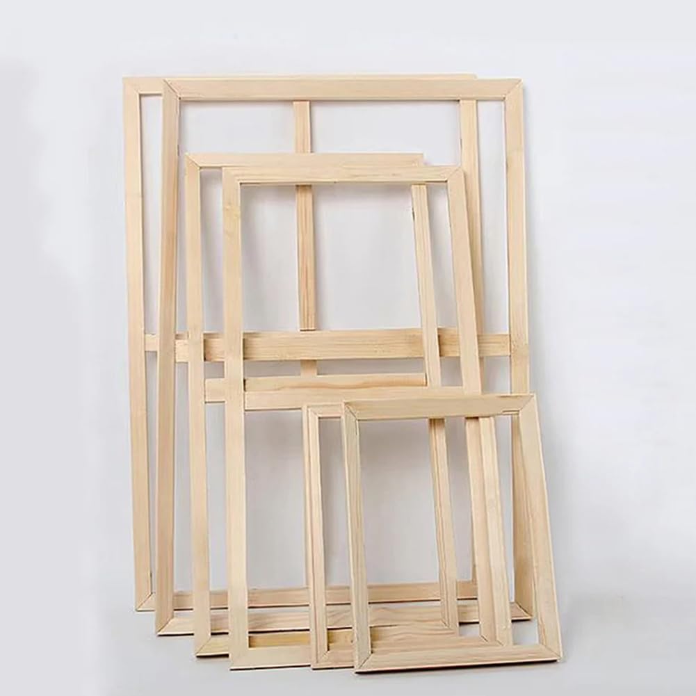60 x 80 cm DIY płócienne blejtry, drewniany zestaw ramek artystycznych do malowania olejnego, malowania według numerów, ściegu haftu i sztuki igłowej