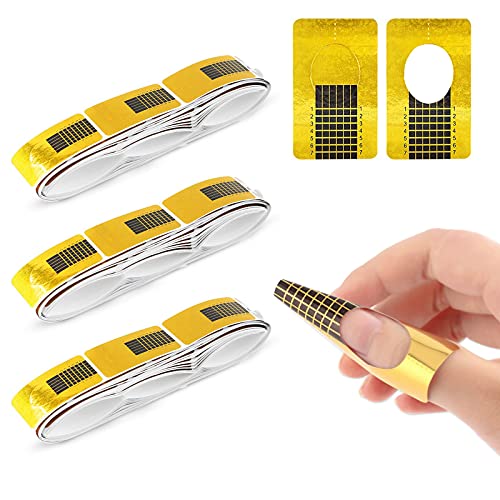 Hanyousheng Rotolo Cartine Oro 300 Pezzi Extension...