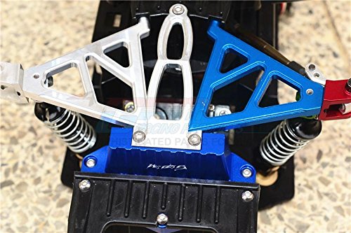 GPM for Tamiya Lunch Box Upgrade Parts Aluminum Front Lower Arm Stabilizer - 1Pc Set Green