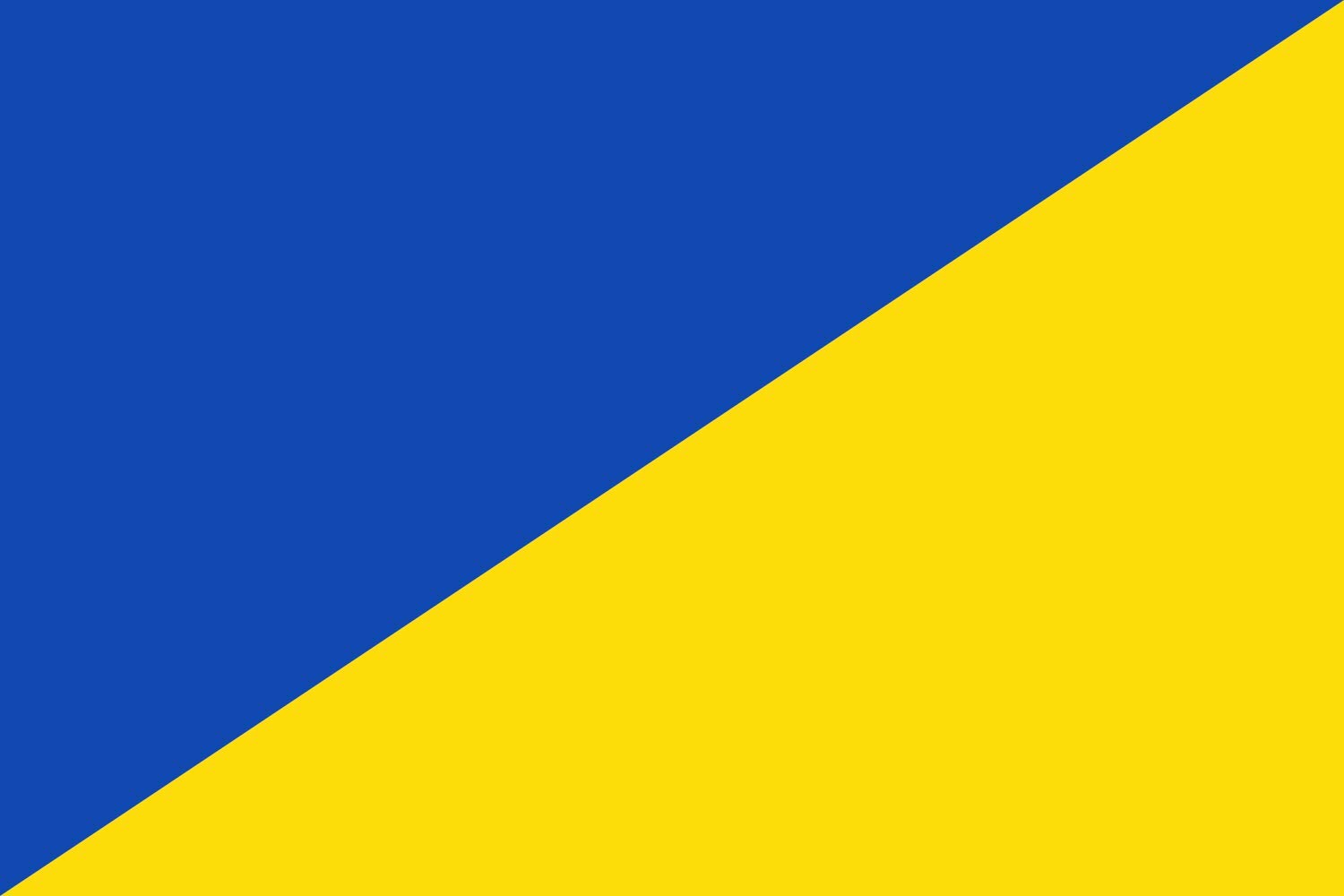 Grand drapeau Nijkerk vlag burgerij aux finitions soignées pour mât