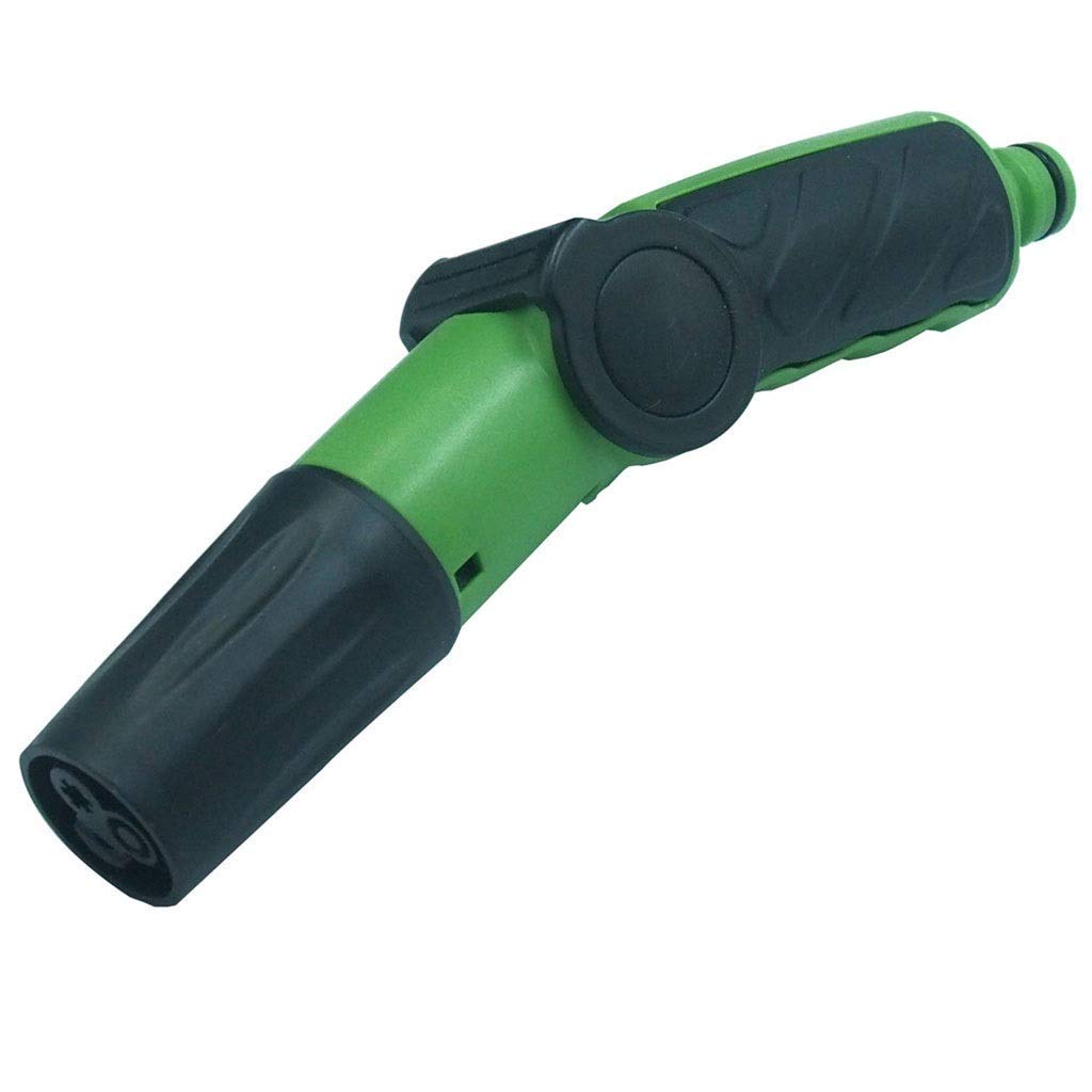 Manguera de Jardín, Enrollador Manual de Pared con Pistola Pulverizadora, Ideal para Terrazas, Balcones y Pequeños Espacios de Jardín (10 Metros)