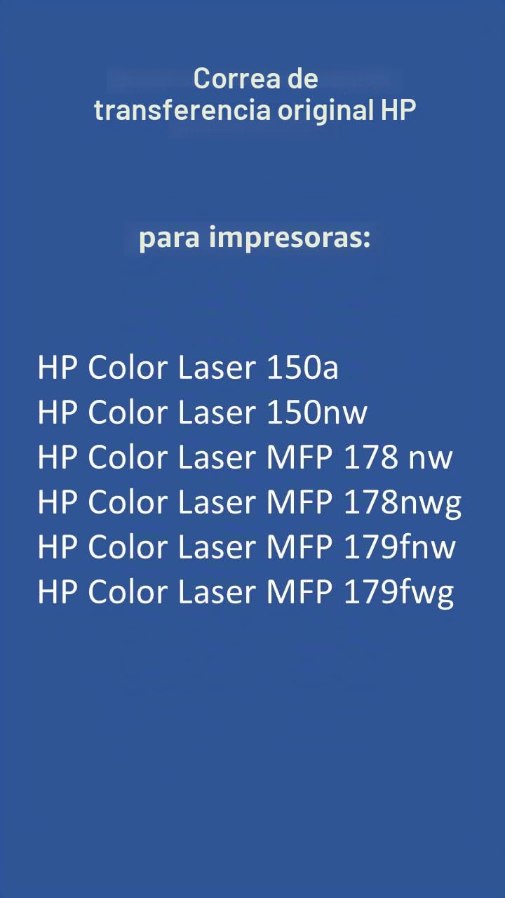 1 Pieza JC93-01594 Conjunto de Correa de Transferencia for HP MFP 150nw 178nw 179nw 150 178 179 118A Piezas de Unidad de Transferencia de Impresora
