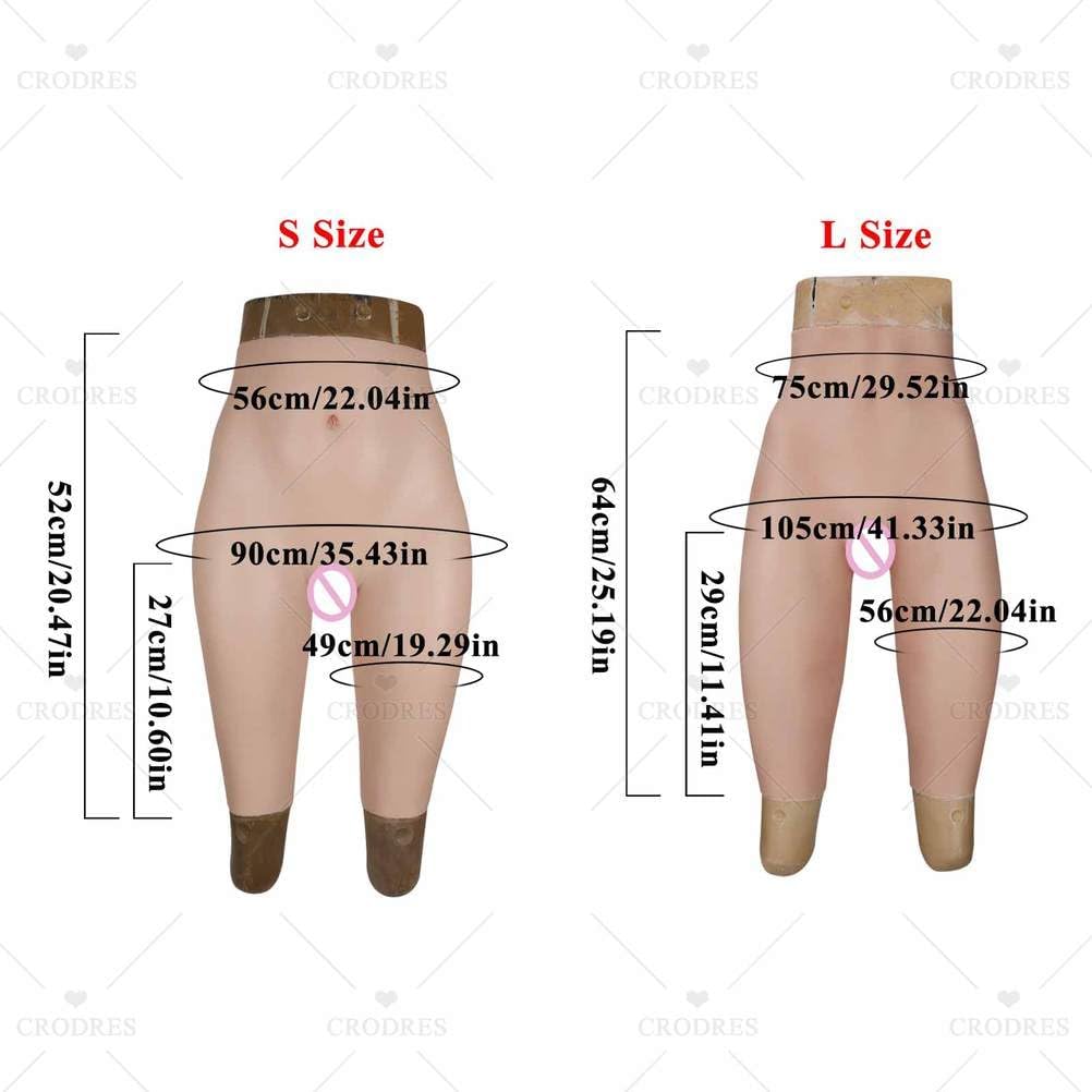 Silicone Fake Vagina Panties Butt Enhance Panty Men's Hiding Gaff Briefs for Transgenders Ladyboy Drag Queen