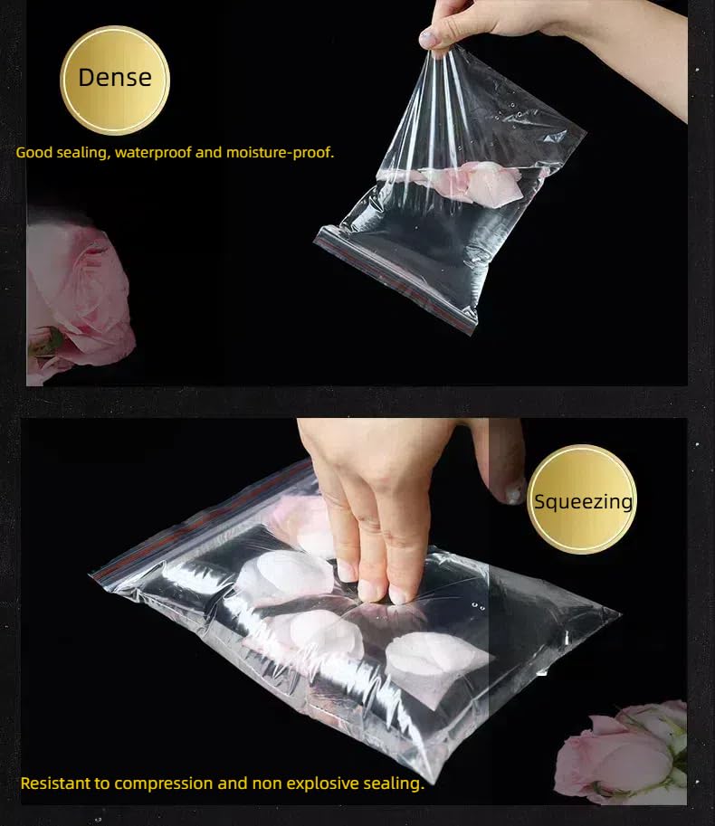 Bolsas Con Cierre Zip 4x7 Pulgadas, Transparentes, Resellables - Paquete De 7000 Unidades