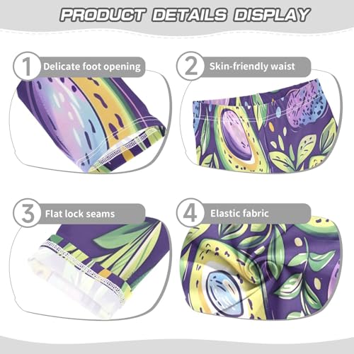 Bolaz Toddler Girls Leggings Printed Yoga Pants Leggings Avacado and Leaves for Kids3