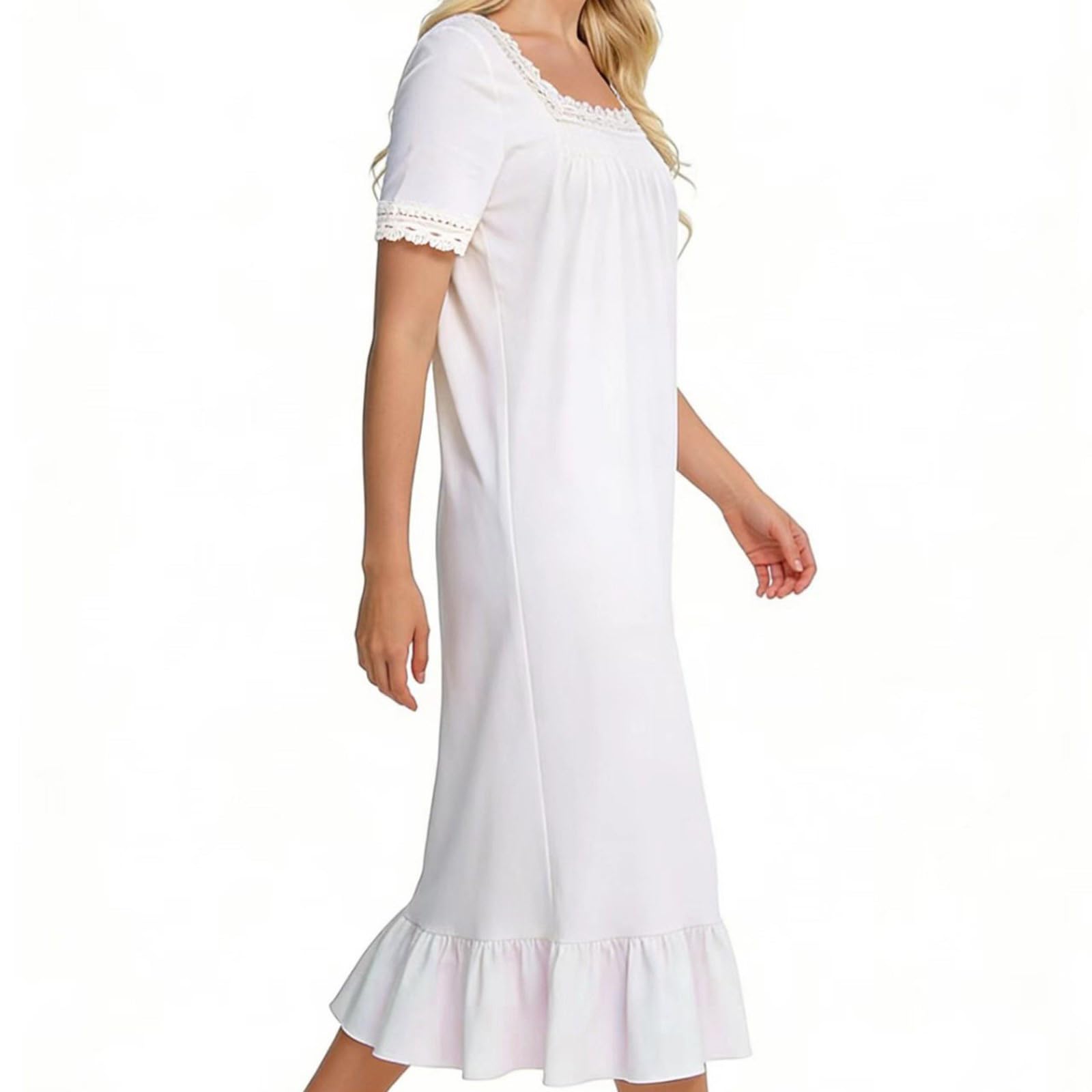 Blend, camicia da notte da donna, quadrata