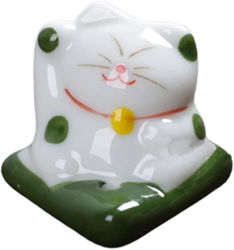 Shulemin Soporte de incensario hueco reutilizable estilo japonés hecho a mano mini quemador de incienso para sala de estar color azul