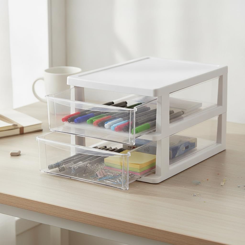 Cassettiera da Scrivania in a, L-Nero, 2 strati | Fermo di , Cassettiera da scrivania, Cucina organizzata, Per professionisti