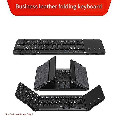 Teclado bluetooth plegable y teclado inalámbrico de pliegues recargable para tabletas 2