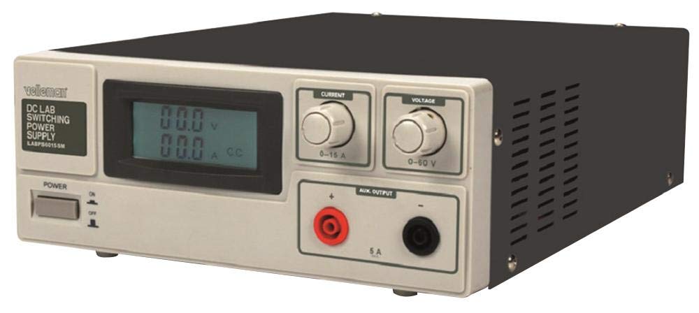 Hq Tec Power Supply, Bench, 15A, Led, No. Of Outputs 1 Output, Output Current Max 15A, Output Current Min 0A, Output Voltage Max 60V, Output Voltage Min 0V, Plug Type Uk, Power Rating 1.01Kw, Power Supply Ou
