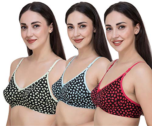 Image of Fasense Women's Wire Free Non Padded Cotton Bra