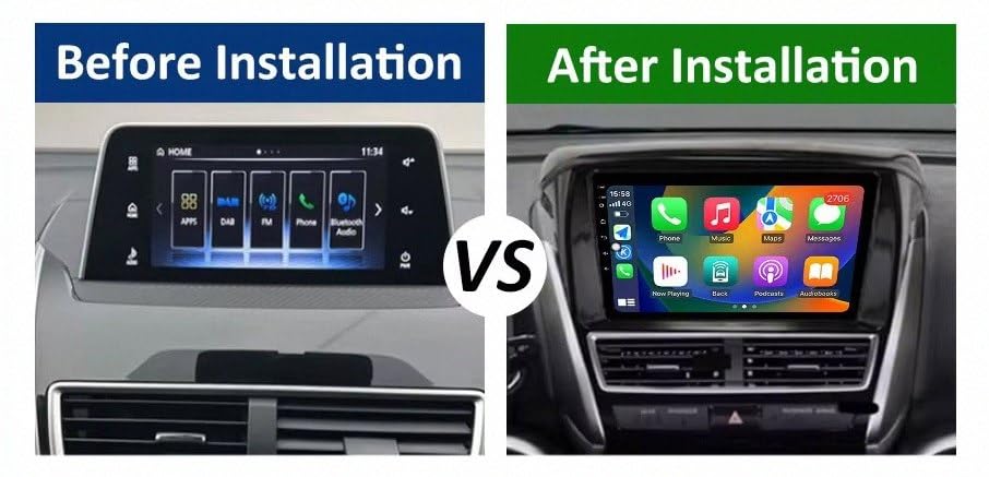 Carplay y Android Auto en radio táctil de Mitsubishi Eclipse Cross 4Gb 2