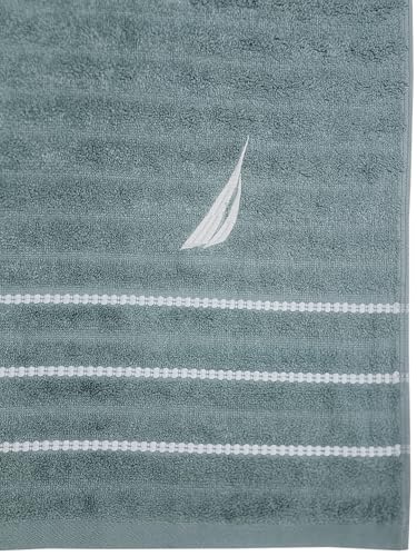Image of NAUTICA Bamboo Towel for Bath Larg Size | 1pc Bath Towel (Oasis) | 500GSM (40cm x 60cm) | Fade Resistant |Perfect for Everyday Use | SAGE