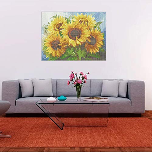 Ajcoflt Kit de pintura diamante 5D DIY 14 * 18 polegadas / 35 * 45 cm Broca completa DIY pintura dia