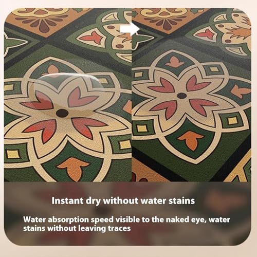 Image of Arviz Welcome Doormat for Home Entrance, Bathroom Door Mat, Anti Slip Water Soaking Floor Mat, Anti-Slip Absorbent Kitchen Accessories & Door Mat for Bathroom Balcony Door & Coffee Machine