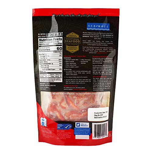 Seamazz LTCKLMTCARTL Cooked Lobster Claw, Knuckle & Leg Meat thumb #1