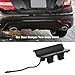 OTOTEC Car Rear Bumper Tow Hook Cover 2048856223 Compatible with Mercedes Benz C Class W204 C180 C200 C220 2011-2024 Black