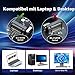 KingSpec NE-2280 256GB NVMe SSD Pcie 3.0 M.2 SSD Gen 3x4, Bis zu 2400MB/s, Internes Solid State Drive mit 3D NAND Flash, Kompatibel mit Desktop/Laptop