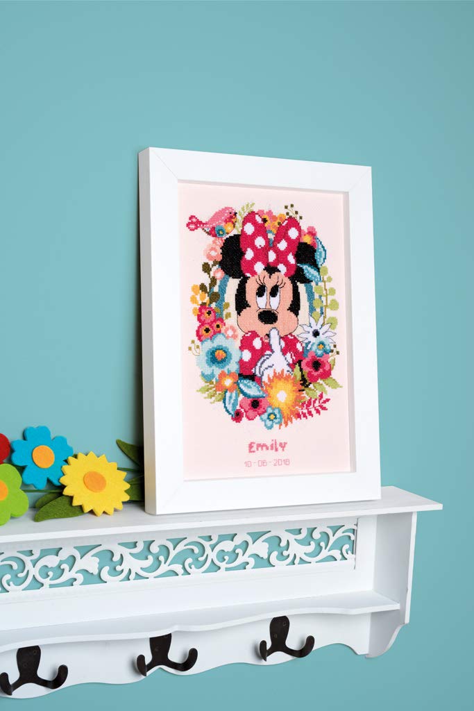 Vervaco Kreuzstichpackung Prinzessin Anna – Inkl. Aida-Stoff, Garn & Nadel (17x25 Cm)