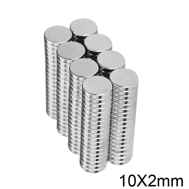 20~300pcs 10x2 mm Round Fridge Bulk Sheet Neodymium Disc 10x2mm Permanent NdFeB 10 * 2 mm Magnet(200PCS)