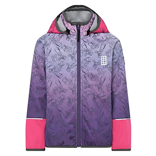 LEGO Mädchen Softshell 8.000 Wassersäule, atmungsaktiv, Stretch,...