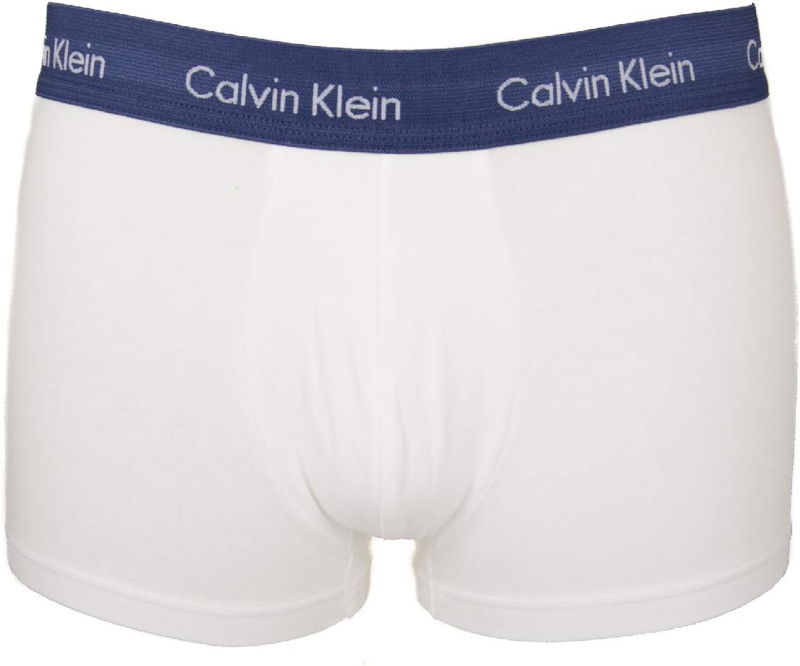 Calvin Klein Pack of 3 boxer man tripack trunks CK item U2664G LOW RISE TRUNK, BUH W-blue whale/Wildflower/Bubblegum, X-Small - Image 4