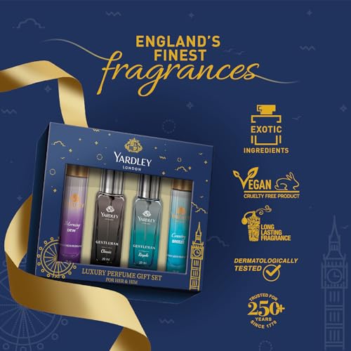 Image of Yardley london Luxury Perfume Gift Set For Her & Him