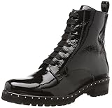  Peter Kaiser Damen LESATA Biker Boots, Schwarz (Schwarz Crash), 37 EU