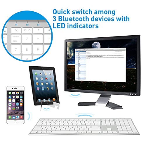 Macally Wireless Bluetooth Keyboard Webcam