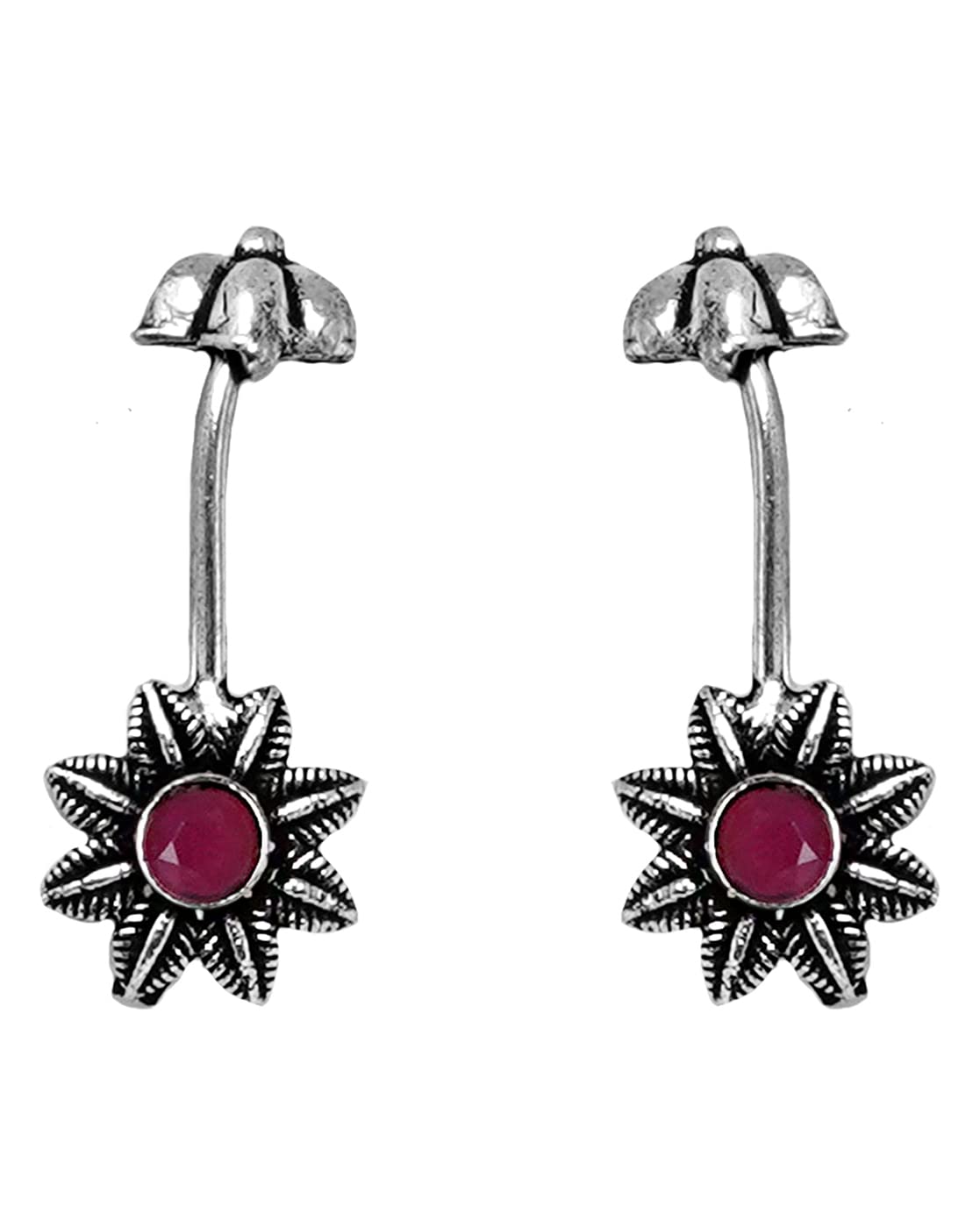 See full amazon price history chart for Teejh Krisha Red Stone Silver Oxidsed Clip On Bugadi For Women Teejh Krisha Red Stone Silver Oxidsed Clip On Bugadi For Women (B09J8YGNHM) Amazon Price History, Amazon Price Tracker