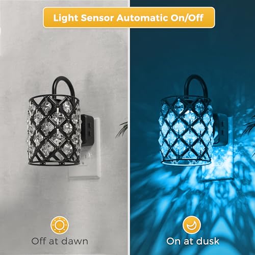Image of L LOHAS LED Night Light, Plug in Night Light with Dusk to Dawn Sensor