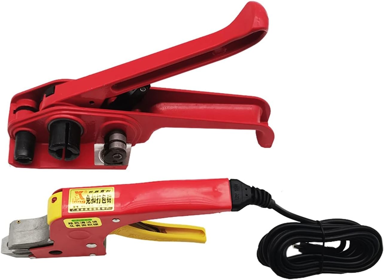 1PC Electric Strapping Welding Tool Equipment PP Straps Manual Packing Machine For Carton Seal/Packaging/Packer with High Efficiency(E)