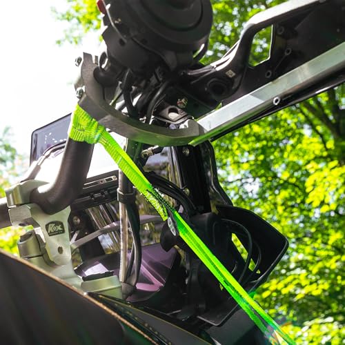 Sangle moto à cliquet pour éviter les chutes d'objets sur remorque de route - 6