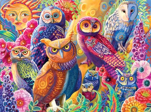Buffalo Games - Laura Audi - Owl Autonomy - Rompecabezas de 1000 Piezas para Adultos - Tamaño Terminado 26.75 x 19.75 pulgadas miniatura 2