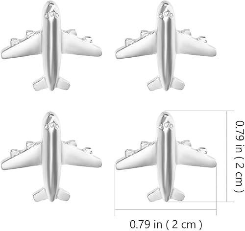 Miniatura 3 de Gatuida Alfileres para tablón de anuncios, 12 piezas creativas para tablón de mensajes, tachuelas de papel para aviones, pasadores de dibujo,