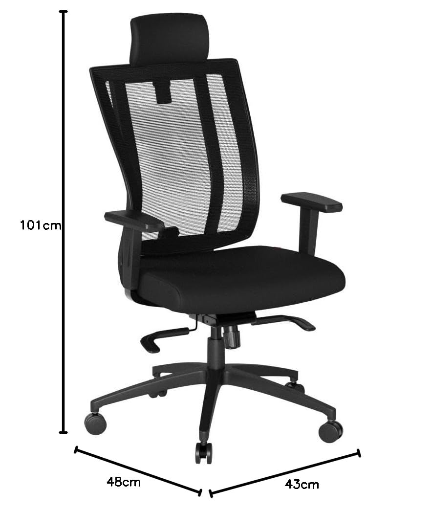 Featherlite Liberate High Back Mesh Home And Office Ergonomic