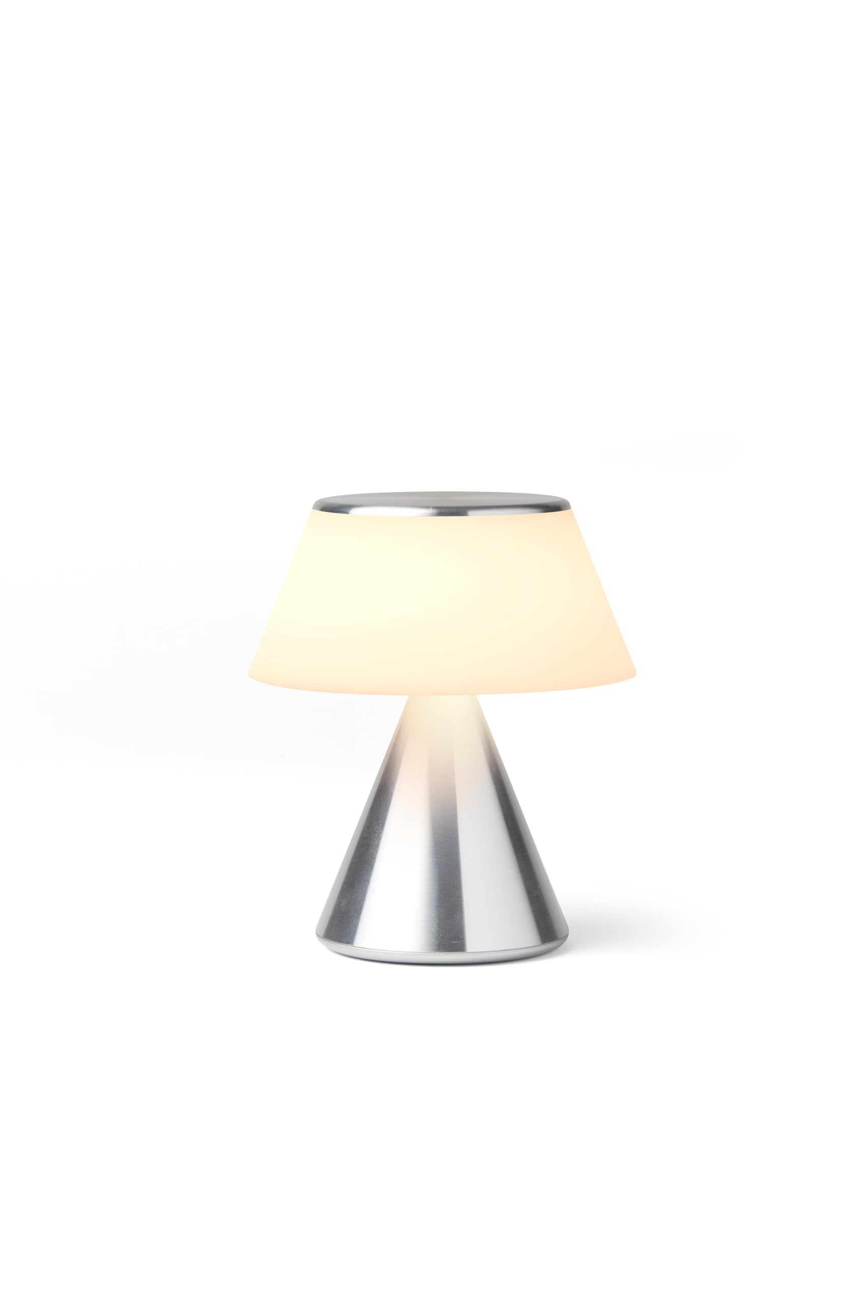 Lexon LUMA S Touch Bedside Lamp, Wireless Night Light with Adjustable Brightness and Multi-Lamp Synchronization, 9 LED Colors
