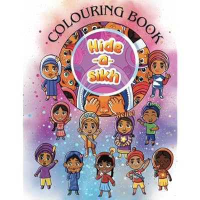 Hide A Sikh Colouring Book