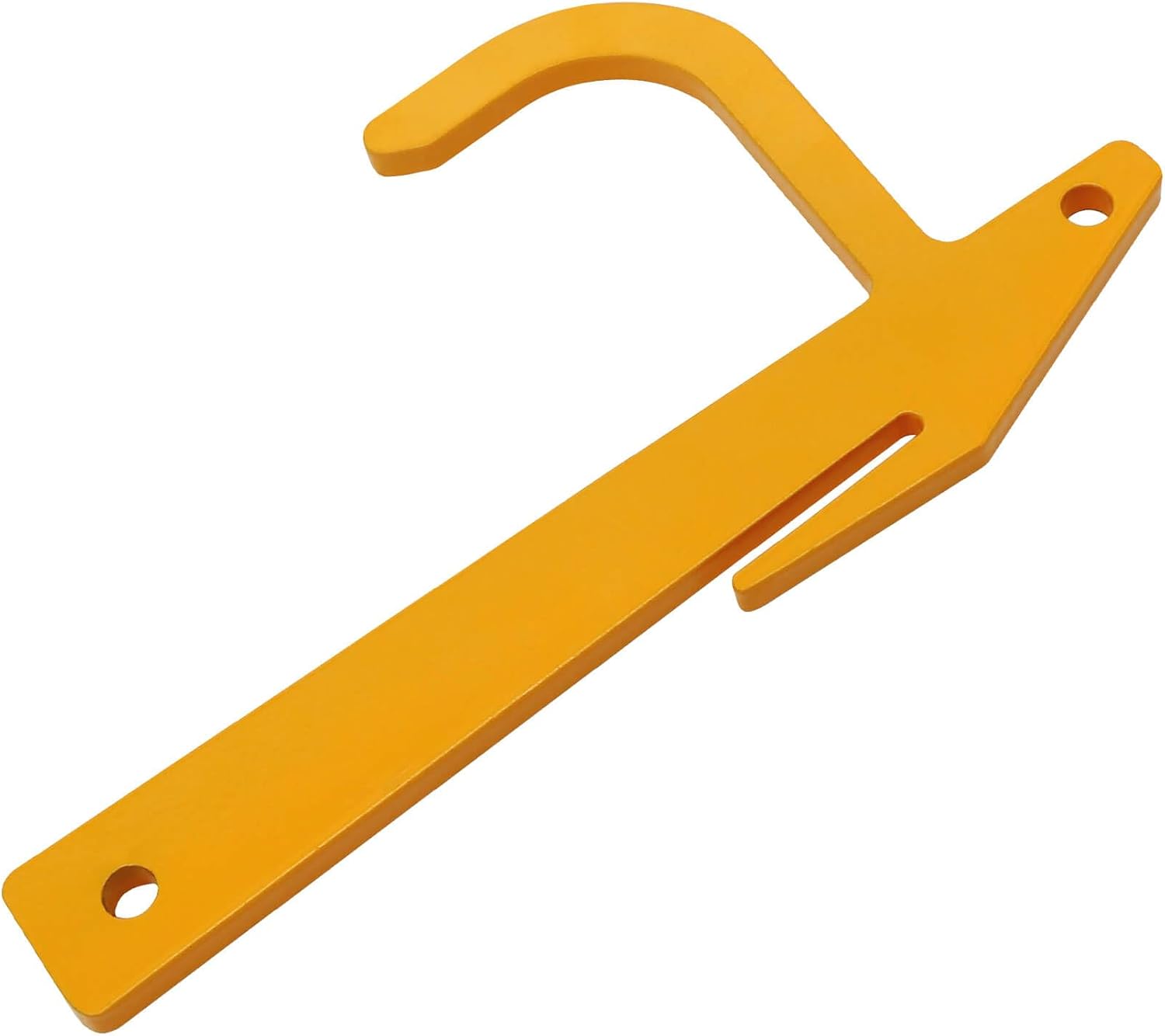 Bueyfolt 10 Packs Chain Link Fence Banana Clips, Hook Loop Mesh Tools, Metal Fence Stretcher Tensioning, Fence Top Rail Clamp Hanging for Fixed Chain Link