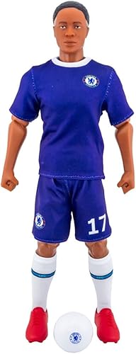 Figuras de héroe de fútbol con licencia oficial, Raheem Sterling, 11.8 in de alto