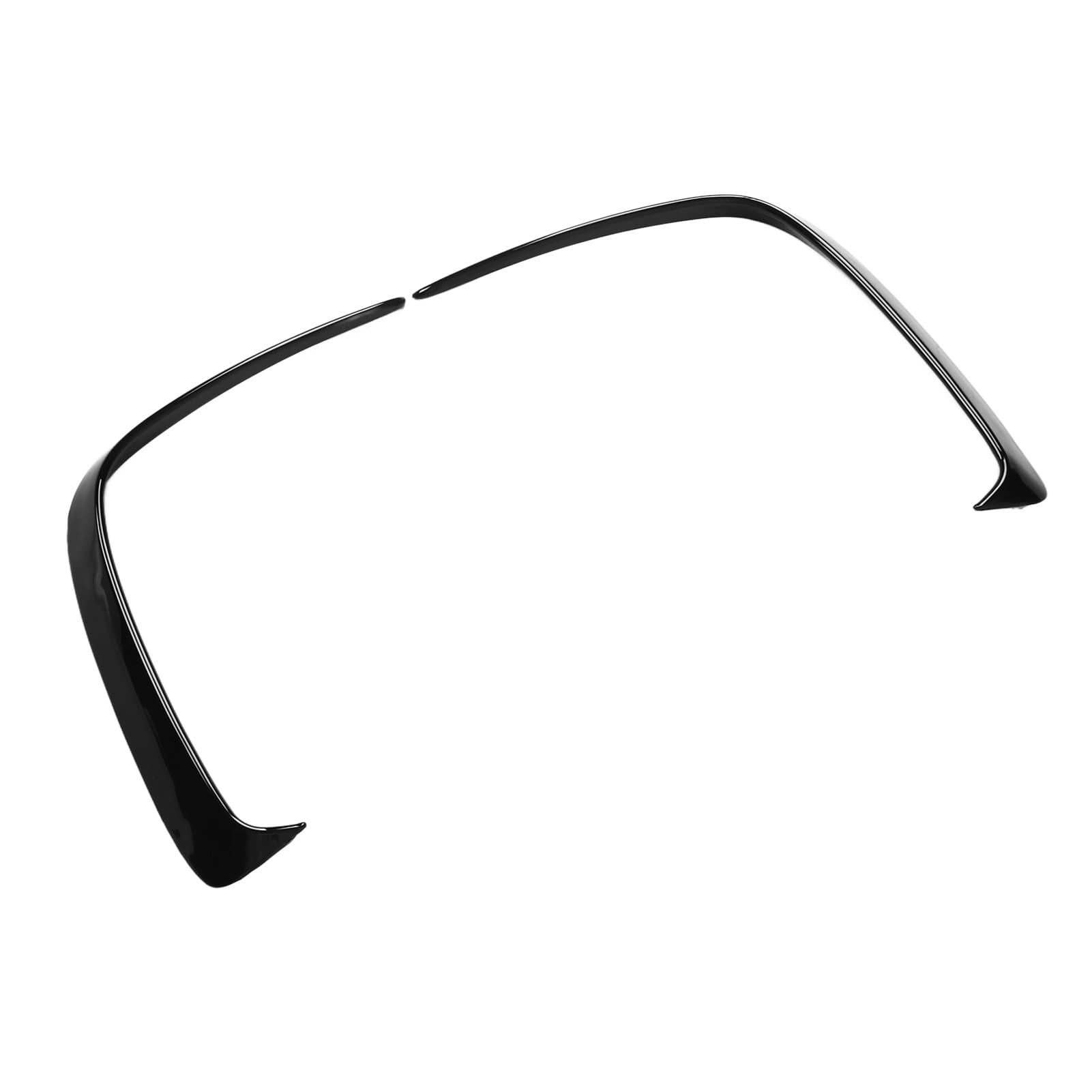 Aileron De Pare-Chocs Arrière Brillant Noir, Séparateur De Diffuseur AMG Pour Classe A W176, Décoration Extérieure Universelle En ABS, 1 Paire