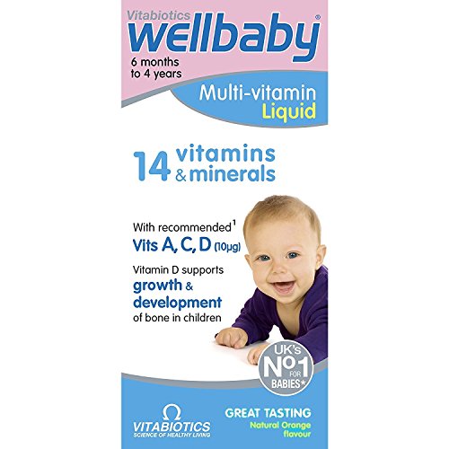 Vitabiotics Three Packs of Wellkid Baby Syrup