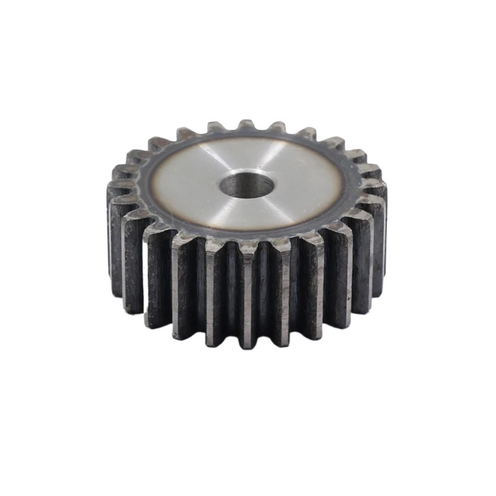 Bevel Gear Pinion Hardware Mechanical 1.5 Mod 1.5m Spur Gear 10T 11T 12 13 14 Teeth Bore 6mm Straight Metal Pinion Tooth Surface Quenched 45# Steel for CNC Router Rack(14 Teeth)