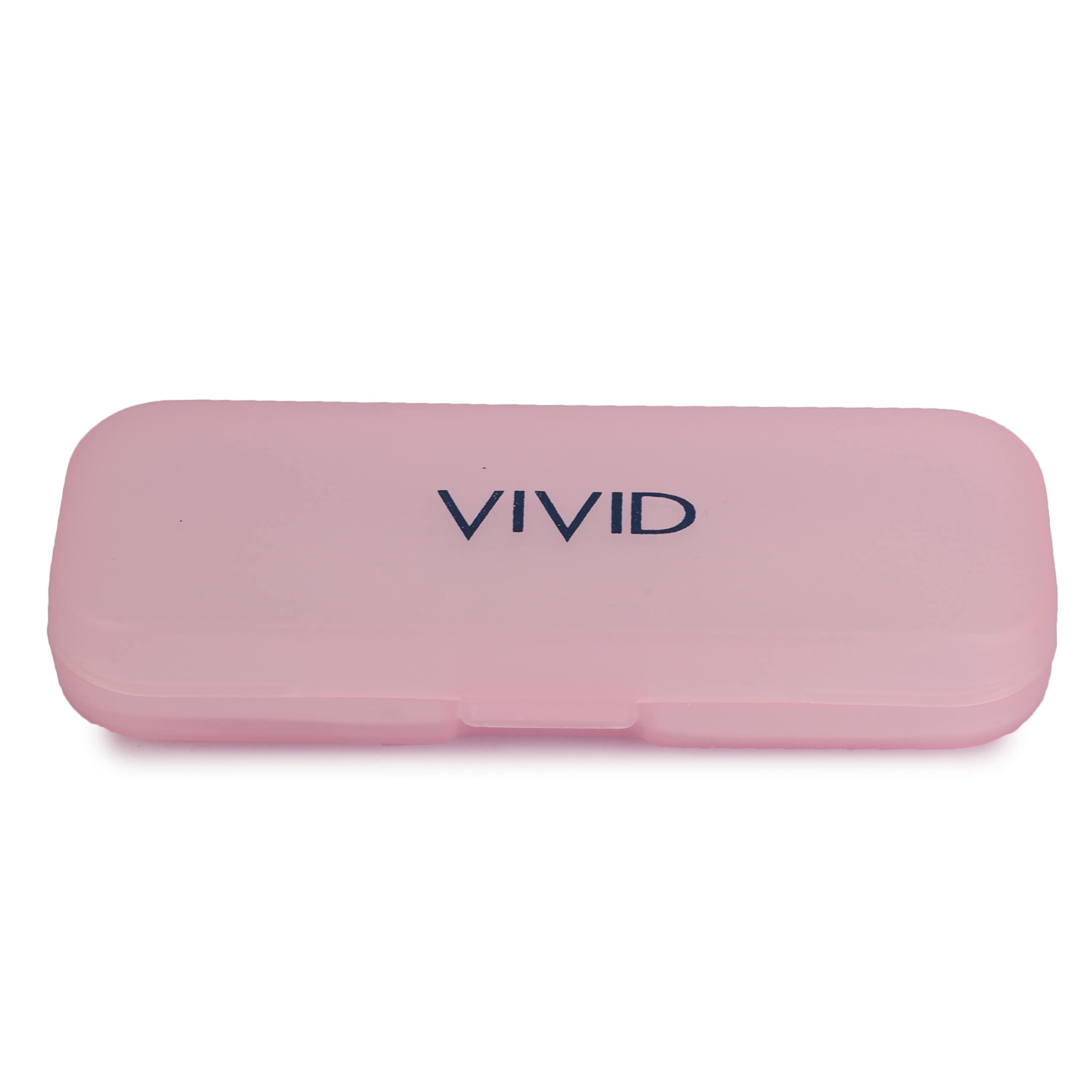 Vision Unisex Adult Lightweight Eyewear Specs Case Cover | Protect Eye Glasses | Plastic | Spectacles | Cases | Closure - Button-image-24