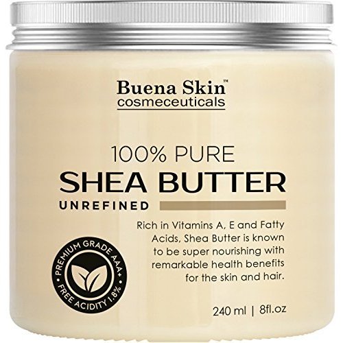 Buy PURE Shea Butter 100 Natural, Organic ColdPressed Raw Unrefined