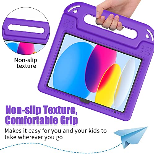 Surom Kids Case for iPad (A16) 11th Generation 11 inch 2025/10th Generation 10.9 inch 2022, with Built-in Screen Protector - Image 4
